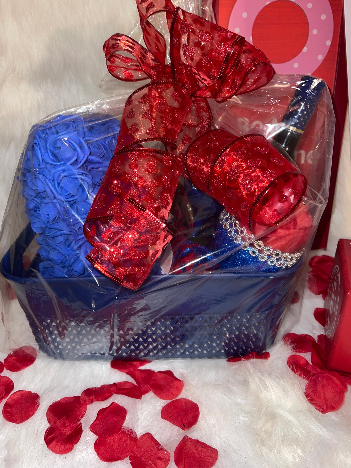 Valentine's Wine Gift Basket