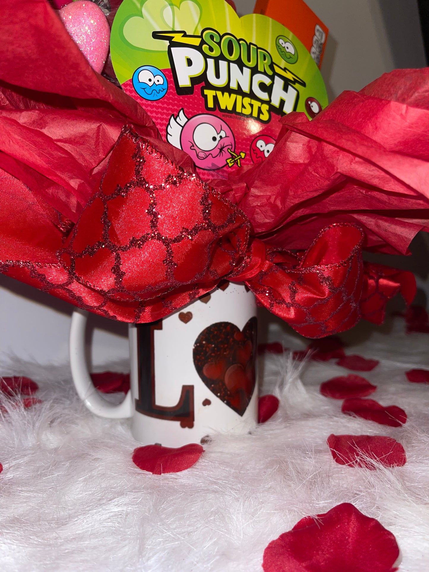 Valentines Coffee Cup Gift Bag