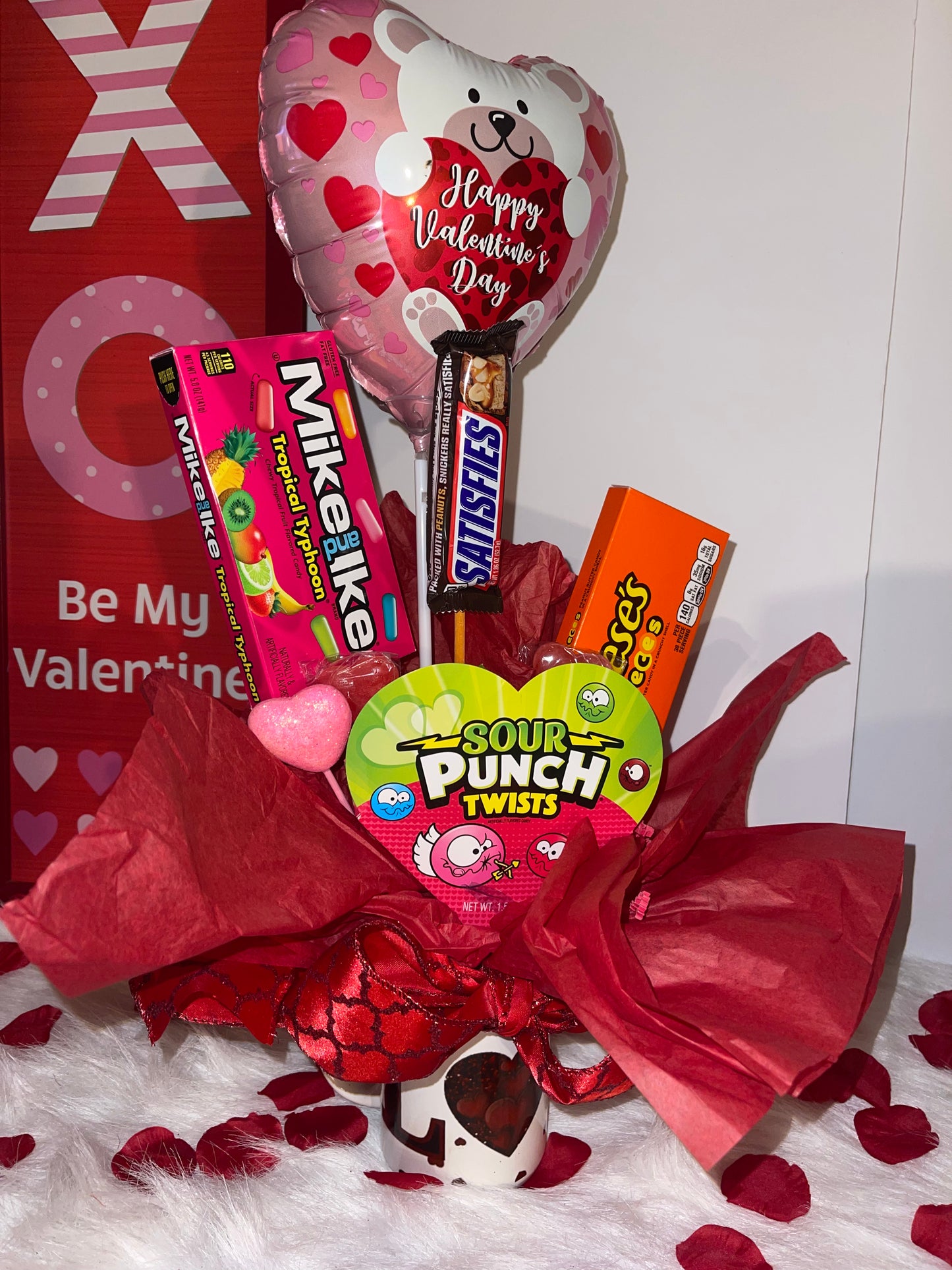 Valentines Coffee Cup Gift Bag